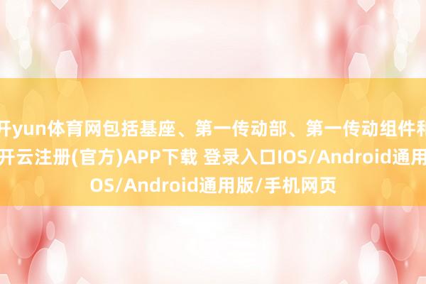 开yun体育网包括基座、第一传动部、第一传动组件和第二传动部-开云注册(官方)APP下载 登录入口IOS/Android通用版/手机网页